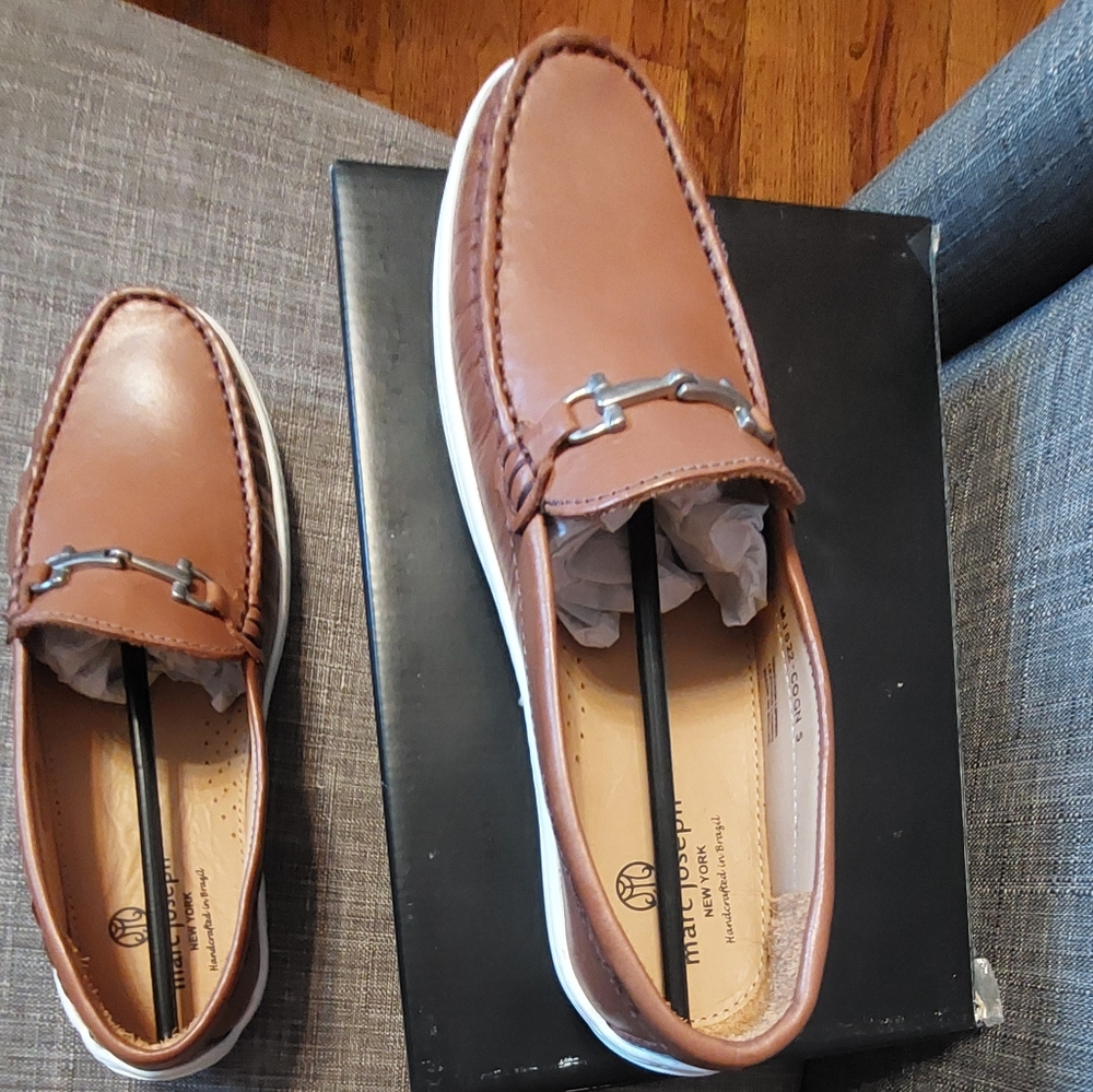 Marc Joseph Kids Leather Loafers SIZE 5 - Picture 6 of 10